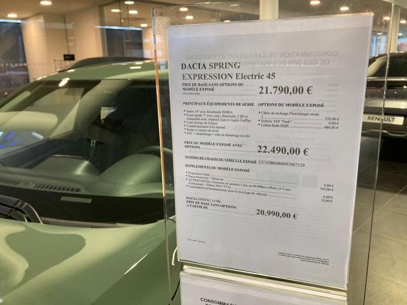 Dacia Spring /! 5 ANS DE GARANTIE /!  RENAULT NERI FLERON - 8