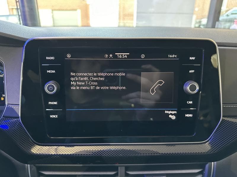 Volkswagen T-Cross R-LINE*BOITE AUTO*NAVI*APP-CONNECT*CAMERA RECUL+++ - 17