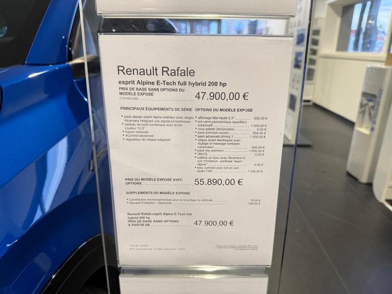 Renault Rafale Esprit Alpine - 10