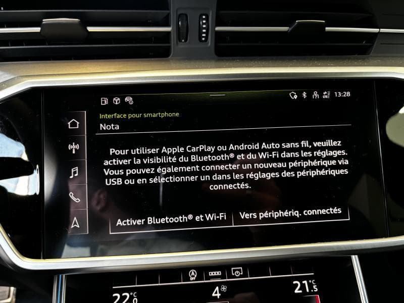 Audi A6 S-line int et ext | 2.0 TDI 163 CV | Camera | GPS | Carplay | Toit ouvrant et pano | kms evolutifs - 23