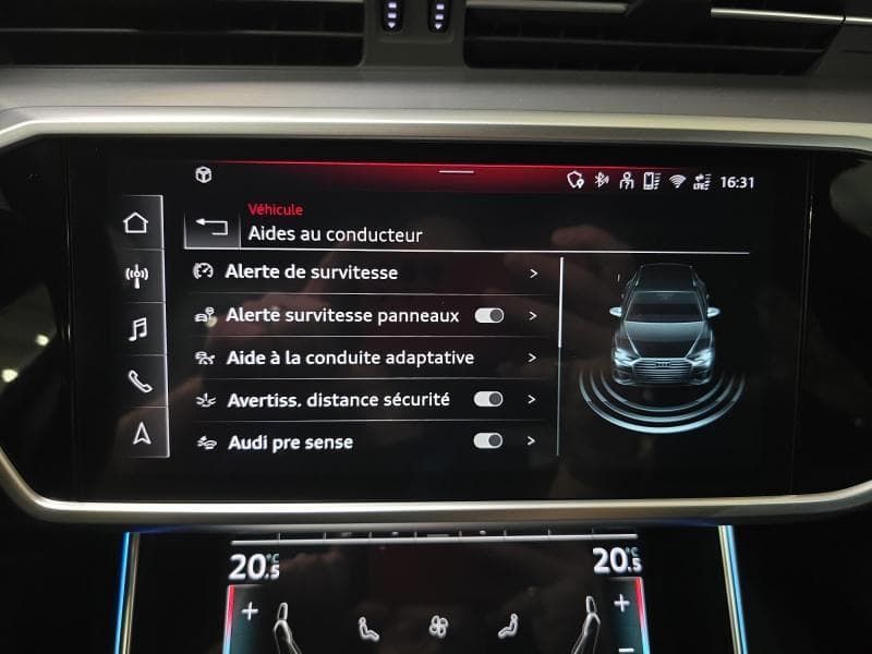 Audi A6 Avant S-line | 2.0 tdi 163 cv | GPS | Camera 360 | Carplay | LED | Double toit pano ouvrant - 24