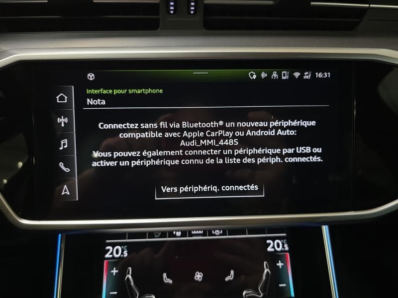 Audi A6 Avant S-line | 2.0 tdi 163 cv | GPS | Camera 360 | Carplay | LED | Double toit pano ouvrant - 22