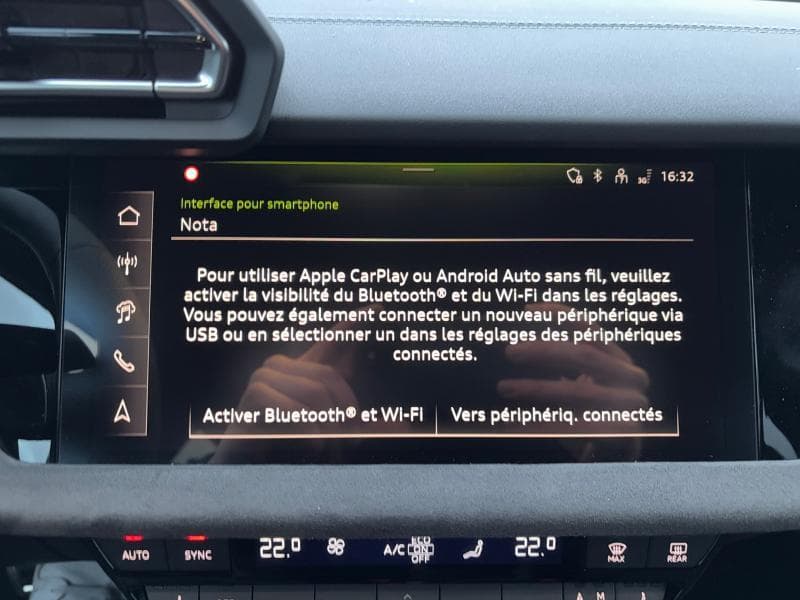 Audi A3 Sportback Competition hybride-GPS*Carplay*clim*Caméra*DriveSelect - tvac - 17
