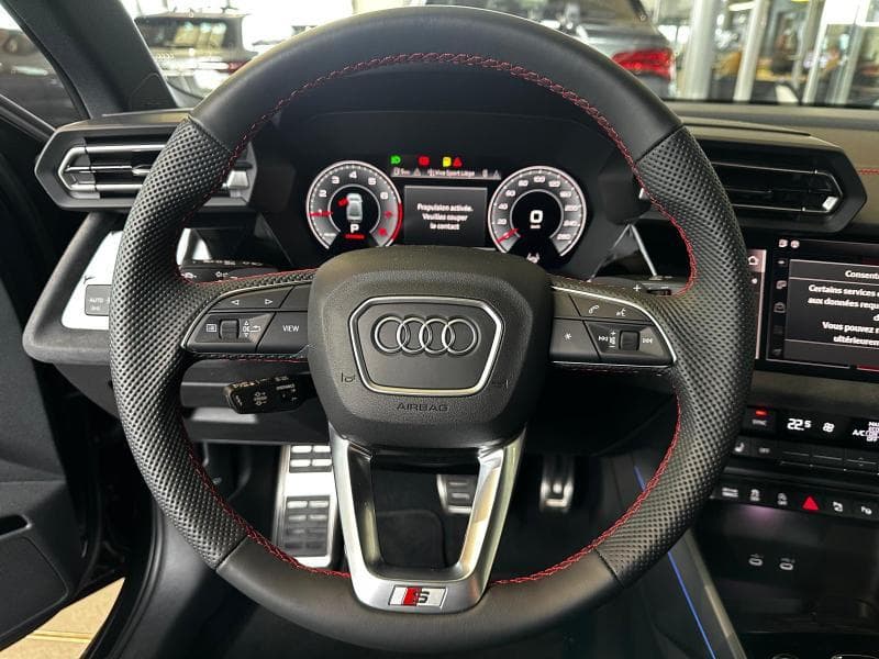 Audi A3 Berline S-Line int et ext | 1.5 TFSI 150 CV | Boite auto | GPS | Carplay | Sieges av electriques | kms evolutifs - 15