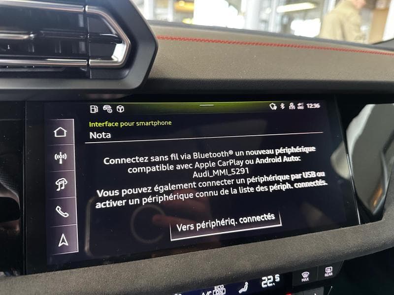 Audi A3 Berline S-Line int et ext | 1.5 TFSI 150 CV | Boite auto | GPS | Carplay | Sieges av electriques | kms evolutifs - 16