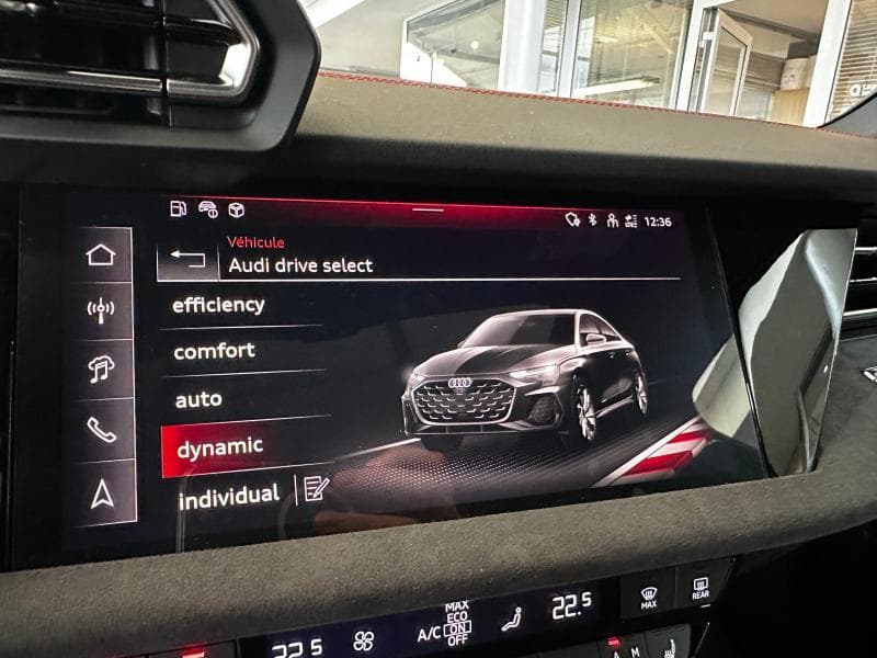 Audi A3 Berline S-Line int et ext | 1.5 TFSI 150 CV | Boite auto | GPS | Carplay | Sieges av electriques | kms evolutifs - 24