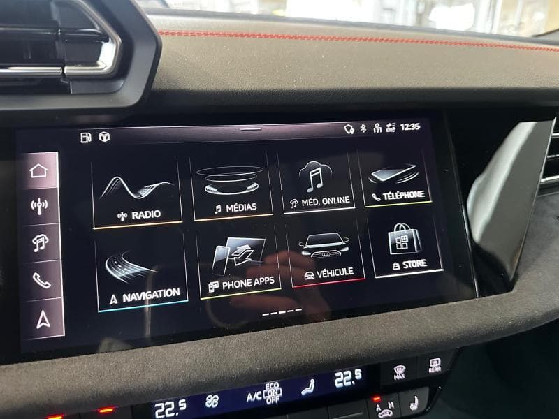 Audi A3 Berline S-Line int et ext | 1.5 TFSI 150 CV | Boite auto | GPS | Carplay | Sieges av electriques | kms evolutifs - 20