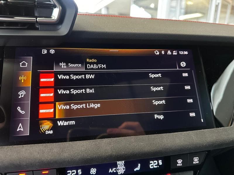 Audi A3 Berline S-Line int et ext | 1.5 TFSI 150 CV | Boite auto | GPS | Carplay | Sieges av electriques | kms evolutifs - 28