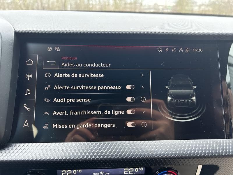 Audi A1 Advanced | 1.0 TFSI 95 CV | Capt av et arr | GPS | Sieges av chauffants | Cruise control | kms evolutifs - 25