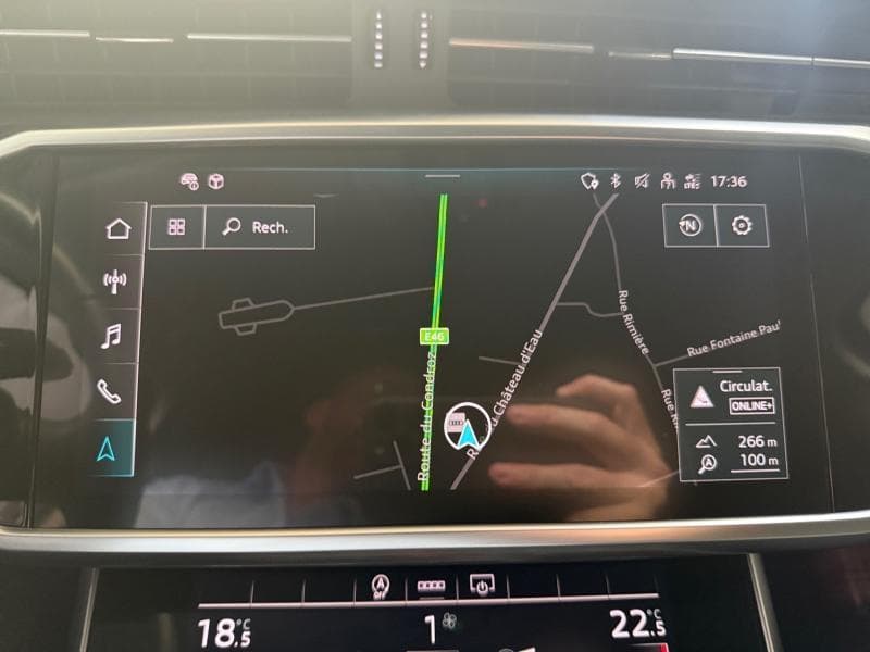 Audi A6 Advanced | 2.0 TDI 163cv | GPS | Carplay | Capteurs AV+AR | Camera | Cruise controle | Sièges AV chauffants - 18
