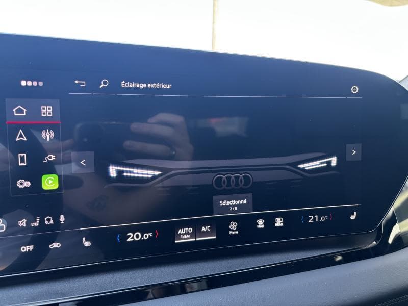 Audi Q6 e-tron S-line int et ext | 387 CV electrique | Camera 360 | GPS | Carplay | Attache remorque | kms evolutifs - 25