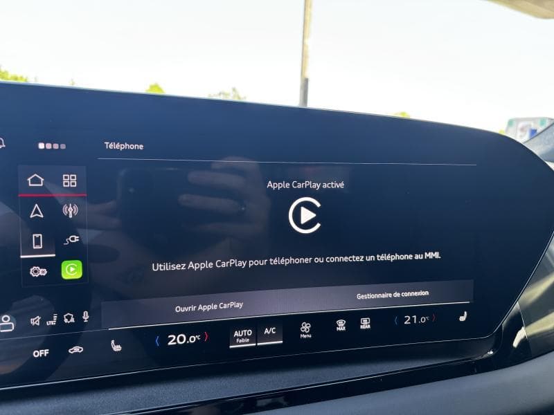 Audi Q6 e-tron S-line int et ext | 387 CV electrique | Camera 360 | GPS | Carplay | Attache remorque | kms evolutifs - 23