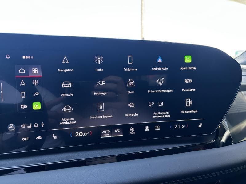 Audi Q6 e-tron S-line int et ext | 387 CV electrique | Camera 360 | GPS | Carplay | Attache remorque | kms evolutifs - 21