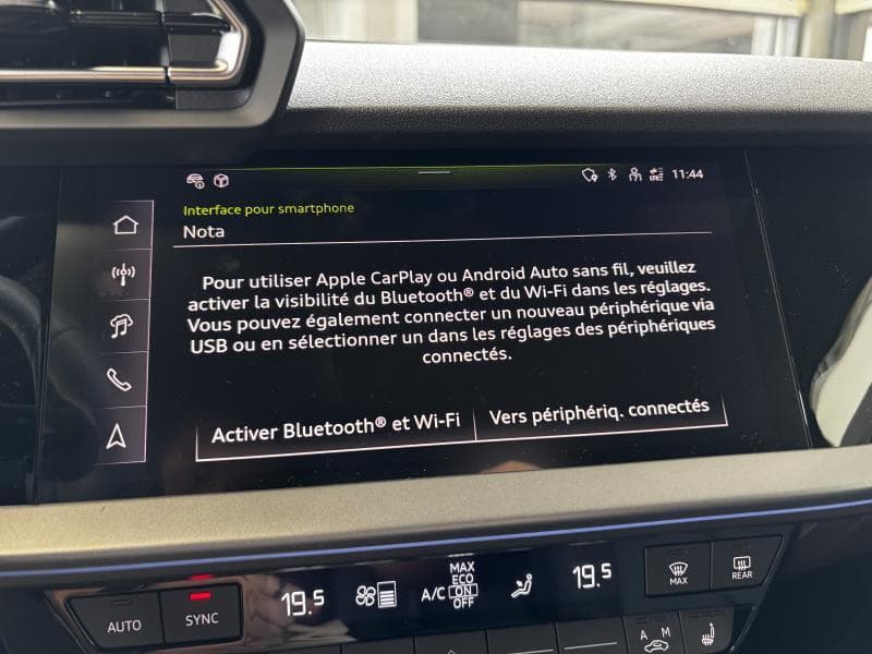Audi A3 Sportback Advanced | 1.5 TFSIe 204 CV | Camera | GPS | Carplay | Hayon electrique | + kit hiver | kms evolutifs - 22