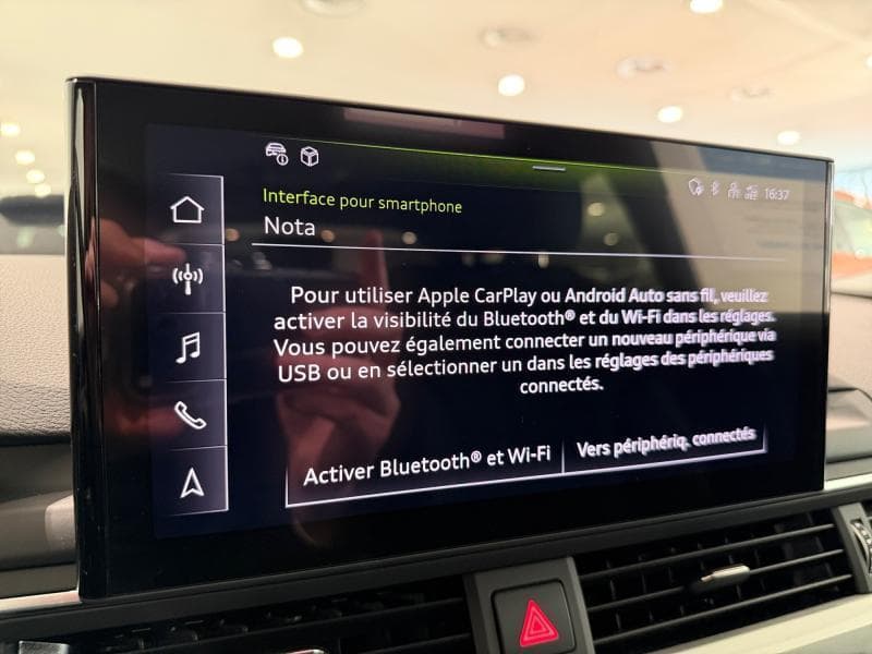 Audi A5 Sportback S-Line | 2.0 TFSI 150 CV | Carplay | GPS | Capteurs AV ARR | Garantie=12/2029 - 16