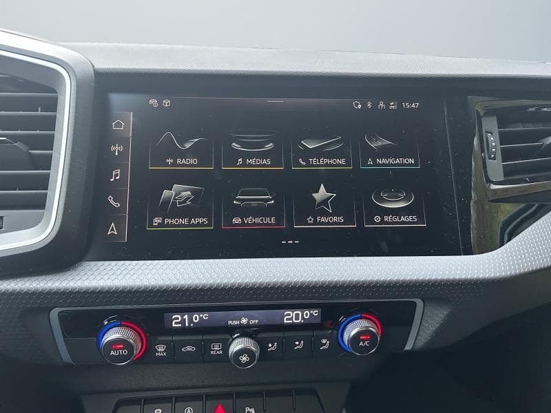 Audi A1 S Line ext | 1.0 TFSI 95 CV | Boite auto | Capteurs av et arr | Sieges en cuir | GPS | kms evolutifs - 18