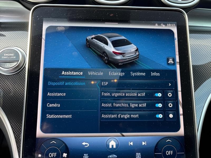 Mercedes-Benz C 200 Pack AMG | 2.0 cdi 163cv | Boite auto | GPS | Caméra360 | Digital Light | Carplay | Sièges Av élect. - 15