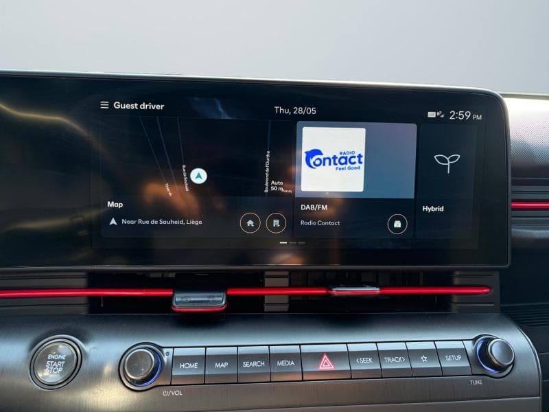 Hyundai Kona Feel N-Line | 1.6 hybrid 120cv | Boite auto | GPS | Caméra | Carplay | Attelage | Capteurs Av/Ar - 26