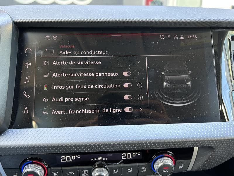 Audi A1 Advanced | 1.0 TFSI 116 CV | Boite auto | Capteurs arr | Carplay | Sieges av chauffants | Garantie=03/2030 - 26