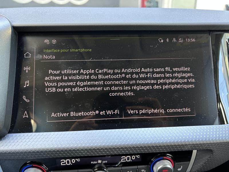 Audi A1 Advanced | 1.0 TFSI 116 CV | Boite auto | Capteurs arr | Carplay | Sieges av chauffants | Garantie=03/2030 - 22