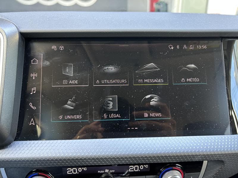 Audi A1 Advanced | 1.0 TFSI 116 CV | Boite auto | Capteurs arr | Carplay | Sieges av chauffants | Garantie=03/2030 - 29