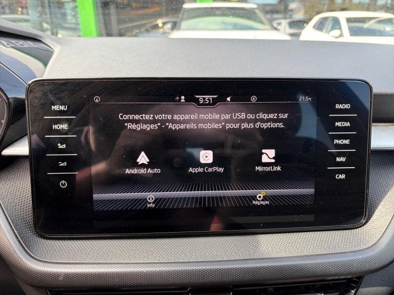Skoda Fabia Ambition | 1.0 TSI 110 CV | Boite auto | GPS | Caméra | Carplay | Attelage | Capteurs Av/Ar | Clim auto - 26