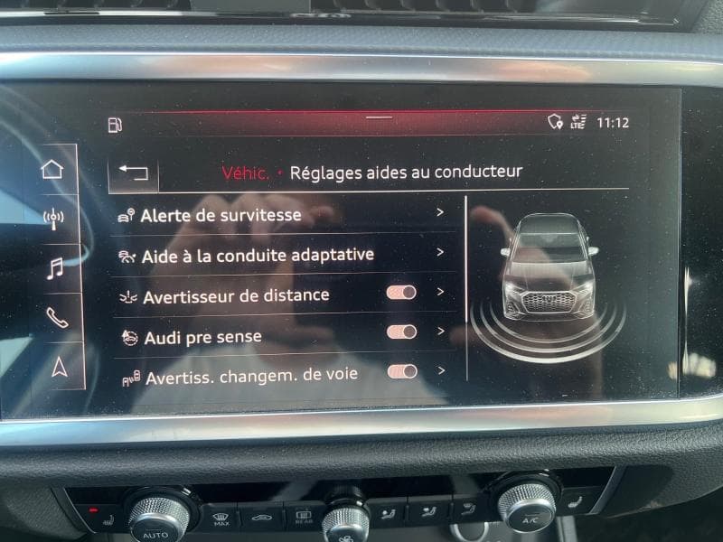 Audi Q3 Sportback | 1.5 TFSI 150cv | GPS | Caméra | Capteurs Av+Ar | Virtual Cockpit | Sièges AV chauffants - 13