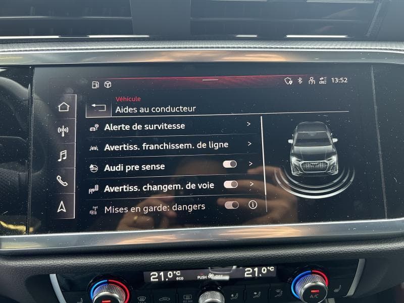 Audi Q3 Sportback S-line int et ext | 1.5 TFSI 150 CV | Boite auto | Camera | GPS | Toit ouvrant et pano - 30
