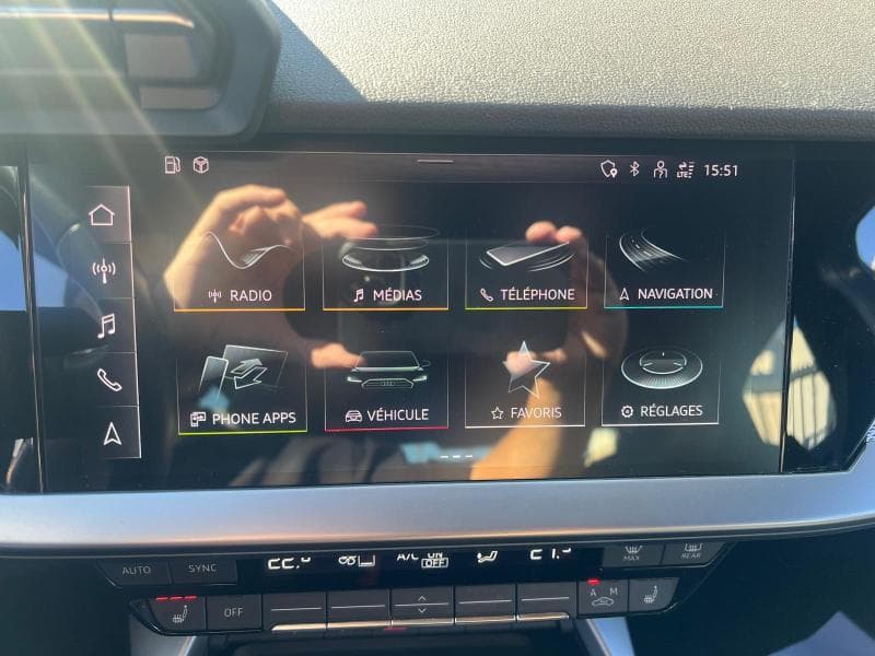 Audi A3 S-Line | 1.0 TFSI 110cv | Carplay | GPS | Virtual Cockpit | Sièges Av chauffants - 24