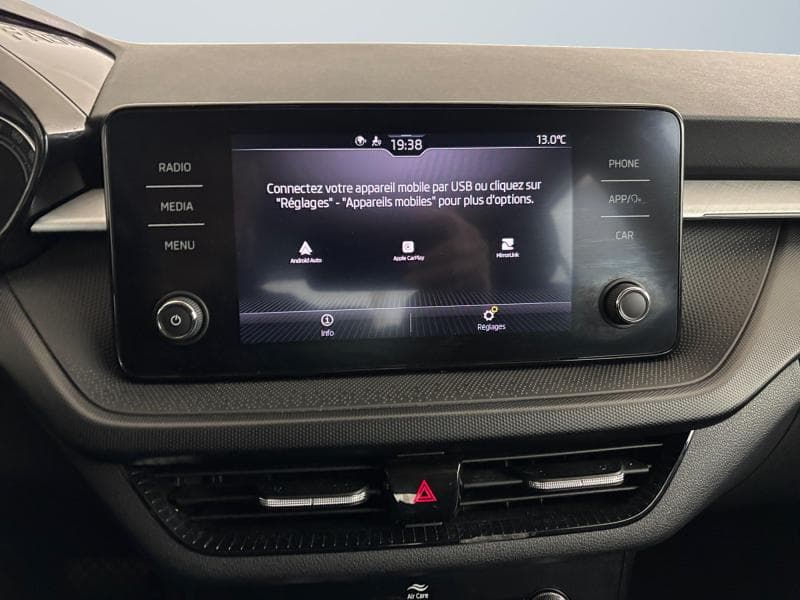 Skoda Fabia Ambition | 1.0 tsi | Boite auto | Carplay | Capteurs Ar | Clim auto - 15