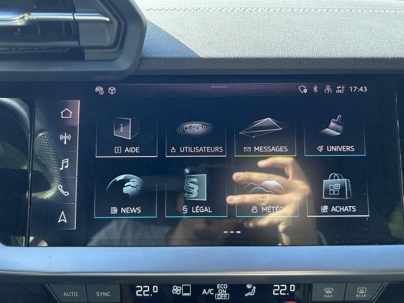 Audi A3 S-Line | 1.0 TFSI 110cv | Carplay | GPS | Capteurs Av+Ar | Sièges Av chauffants - 28
