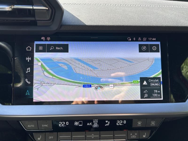 Audi A3 S-Line | 1.0 TFSI 110cv | Carplay | GPS | Capteurs Av+Ar | Sièges Av chauffants - 19