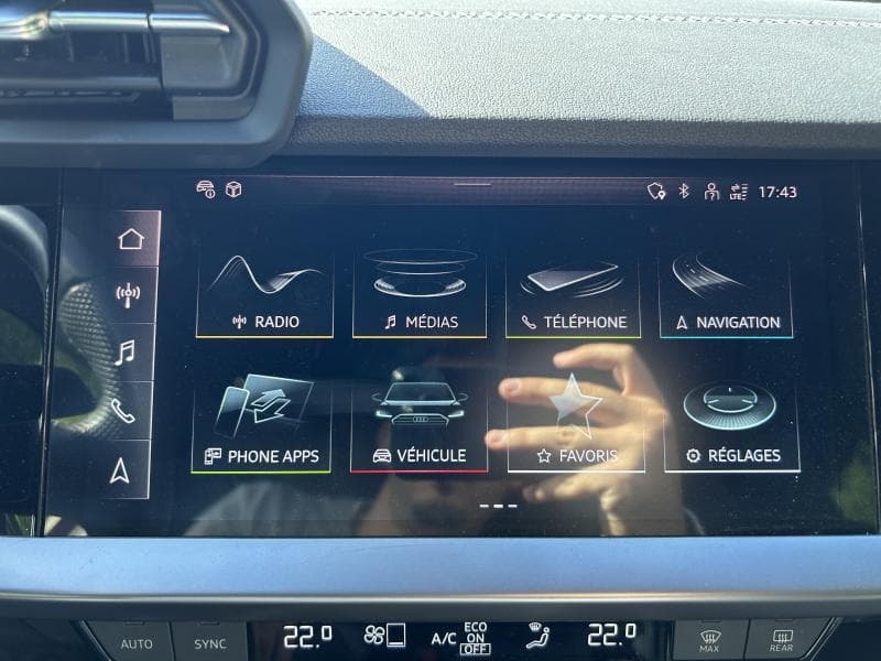 Audi A3 S-Line | 1.0 TFSI 110cv | Carplay | GPS | Capteurs Av+Ar | Sièges Av chauffants - 27