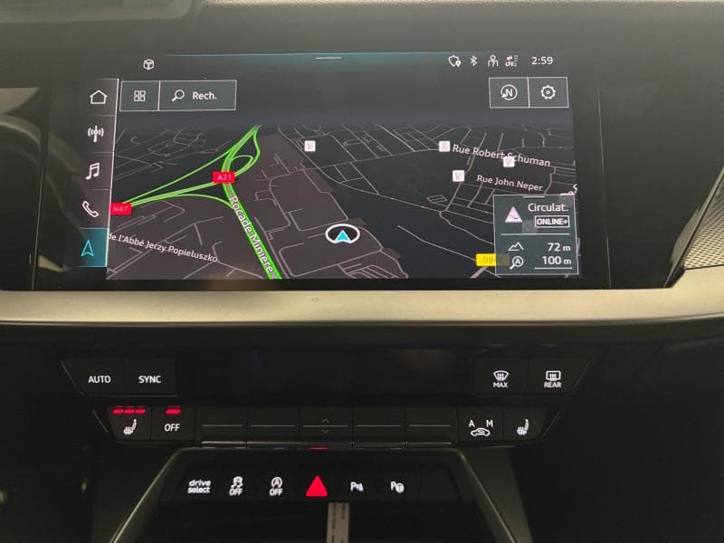 Audi A3 S-Line | 1.0 TFSI 110cv | Carplay | GPS | Capteurs Av+Ar | Sièges Av chauffants - 15