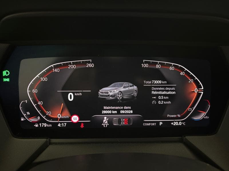 BMW Serie 2 218 218i Pack M | 1.5 Essence 136cv | Gps | Caméra | Carplay | Capteurs Av & Arr - 19