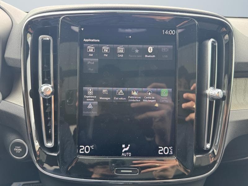 Volvo XC40 T3 Inscription | 1.5T 163cv | Caméra360 | GPS | Toit ouvrant | Attelage - 17