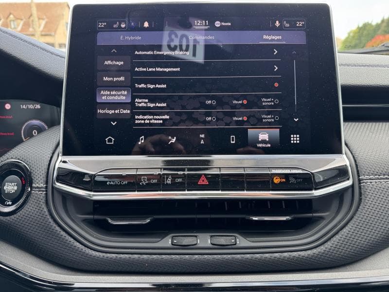 Jeep Compass Night Eagle | 1.5 Mhev 131cv | GPS | Caméra | Carplay | Capteurs Av/Ar | Clim auto - 27