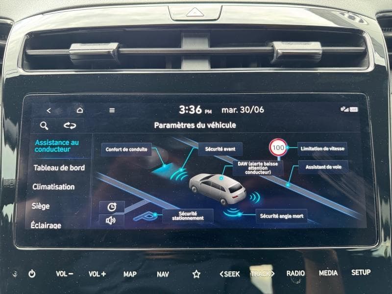 Hyundai Tucson N-Line | 1.6 CRDI Hybrid 136cv | GPS | Caméra | Carplay | Capteurs Av/Ar - 25