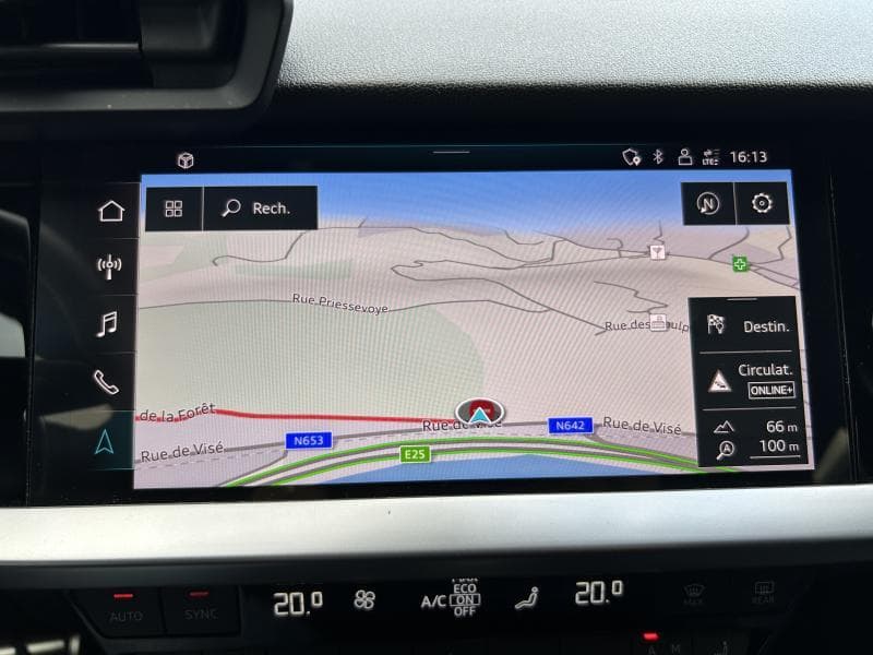 Audi A3 S-Line int et ext | 1.0 TFSI 110 CV | Boite auto | Carplay | Camera | GPS - 18