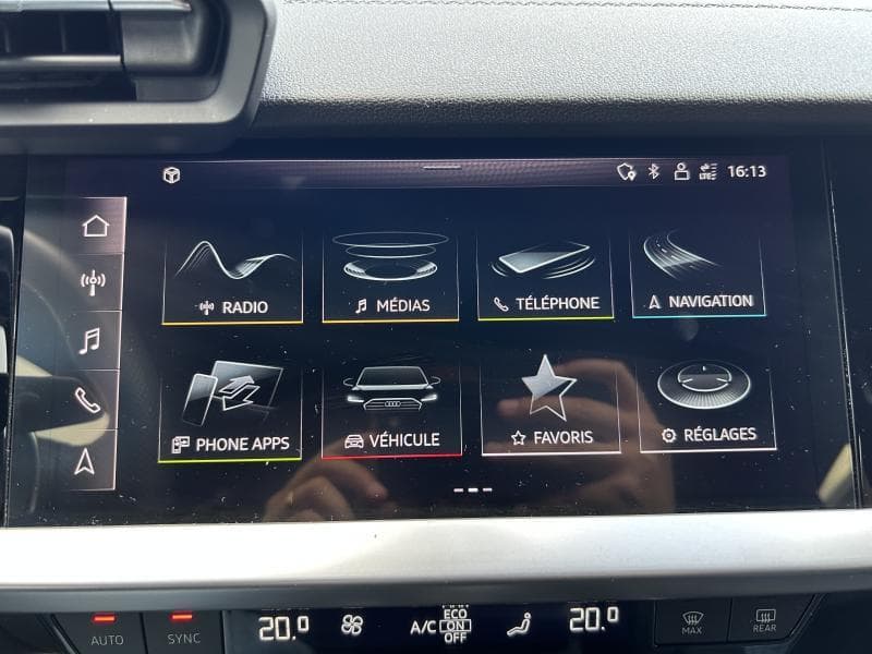 Audi A3 S-Line int et ext | 1.0 TFSI 110 CV | Boite auto | Carplay | Camera | GPS - 28