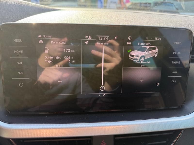 Skoda Kamiq Ambition | 1.0 TSI 95cv | Carplay | Caméra | GPS | Sièges Av chauffants - 18
