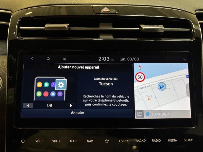 Hyundai Tucson Feel | 1.6 T-GDI 150cv | Carplay | Caméra | Toit ouvrant | Attelage - 26