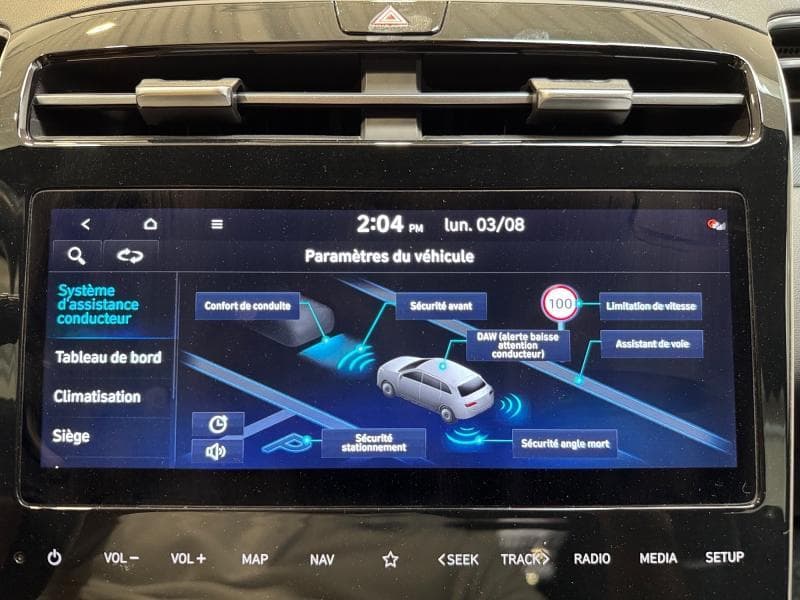 Hyundai Tucson Feel | 1.6 T-GDI 150cv | Carplay | Caméra | Toit ouvrant | Attelage - 29