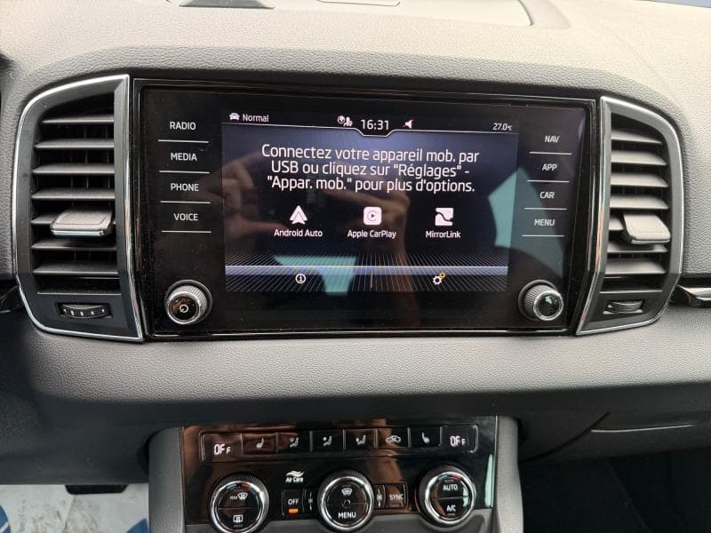 Skoda Karoq Style | 1.5 tsi 150 cv | Boite auto | GPS | Caméra | Carplay | Sièges Av chauffants | Capteurs Av/Ar | Clim auto - 14