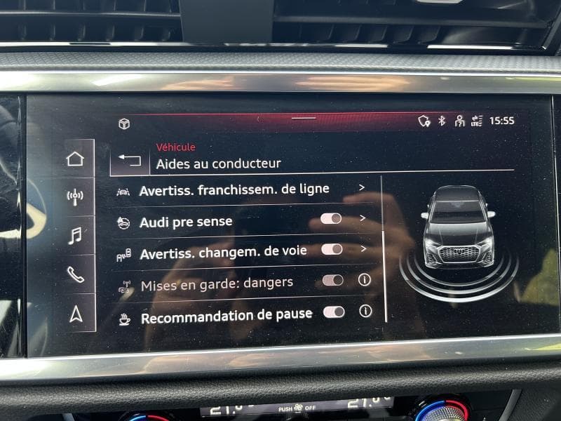 Audi Q3 Sportback S line ext | 2.0 TDI 150 CV | Camera | GPS | Carplay | Sieges av chauffants - 27