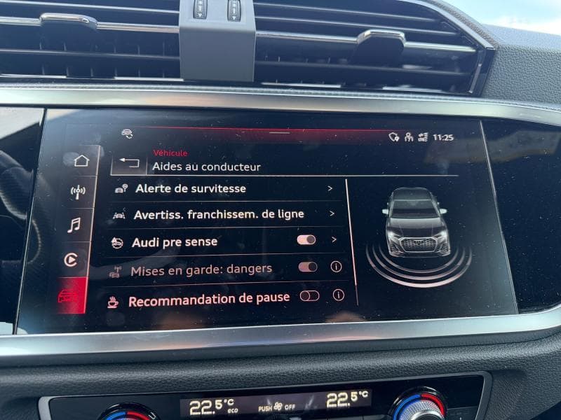 Audi Q3 Sportback S line | Carplay | GPS | Caméra | Siège AV chauffant - 19