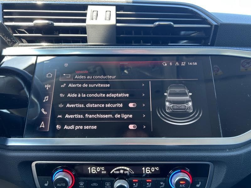 Audi Q3 Sportback | 1.5 TSI 150cv | S-line | Caméra360 | Carplay | Sièges Av chauffants - 18
