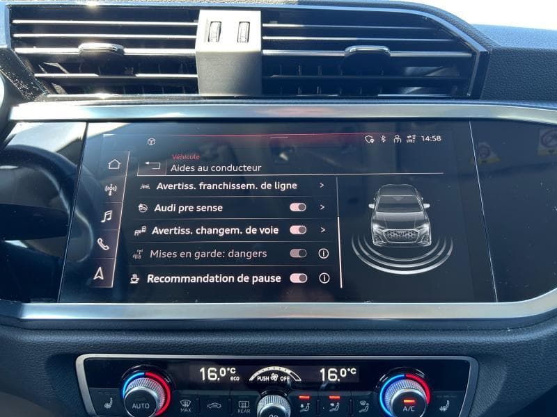 Audi Q3 Sportback | 1.5 TSI 150cv | S-line | Caméra360 | Carplay | Sièges Av chauffants - 19
