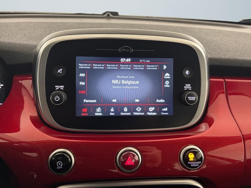Fiat 500 X Loundge | 1.3 150cv | GPS | Caméra | Carplay | Capteurs Av+Ar - 15