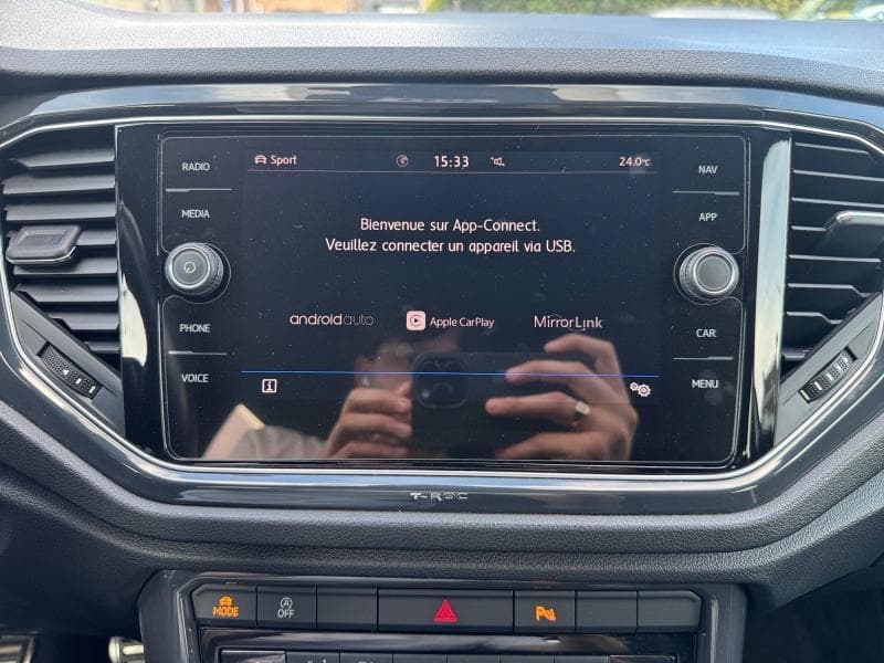 Volkswagen T-Roc Sport | 1.5 TSI 150cv | Carplay | Caméra | Toit ouvrant | GPS - 19